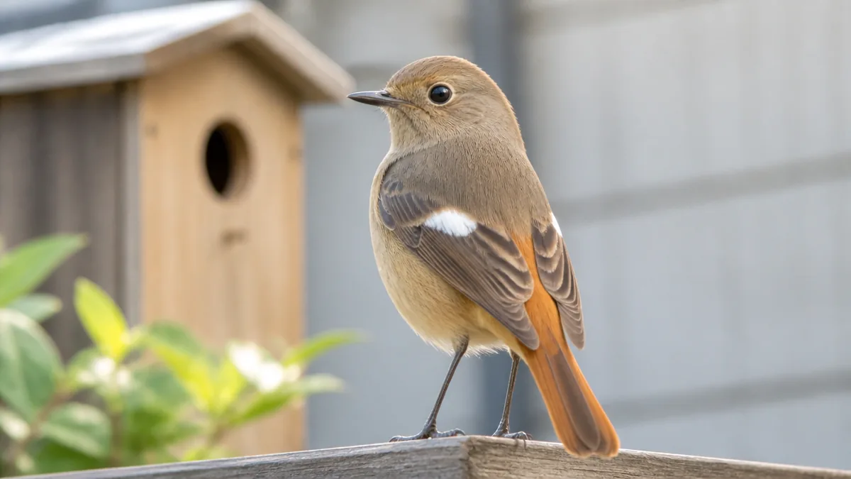 ジョウビタキのメスはどんな鳥?全長14cmの基本プロフィールの解説画像