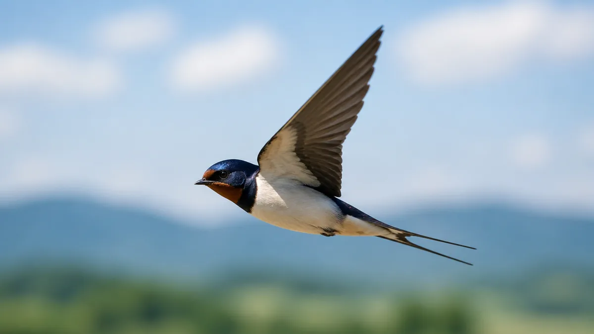 ツバメが渡り鳥である理由は飛ぶ虫｜2000km先の越冬地と北上カレンダーのアイキャッチ画像