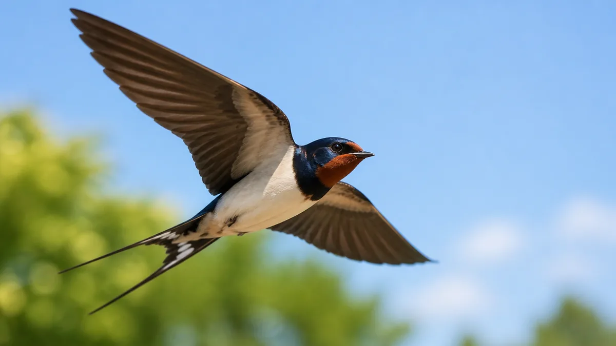 ツバメが渡り鳥である理由は、空を飛ぶ虫の都合だったの解説画像