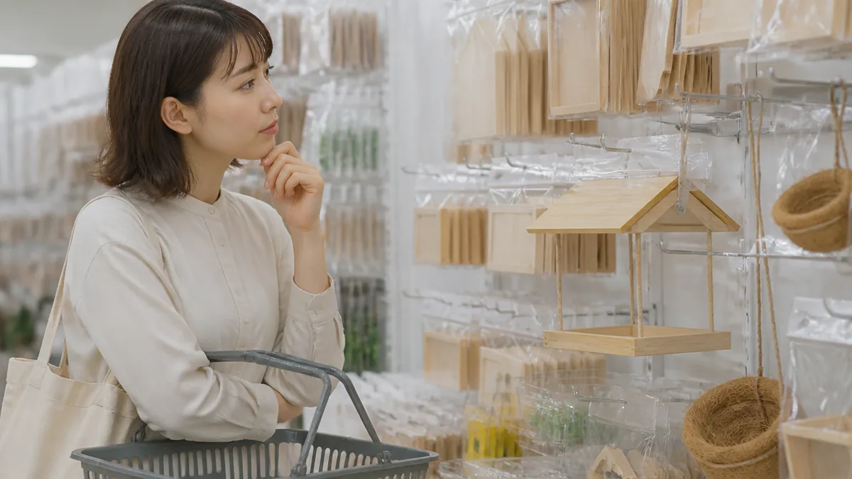 100均にバードフィーダーは売っている?棚の前で迷わないための答えの解説画像