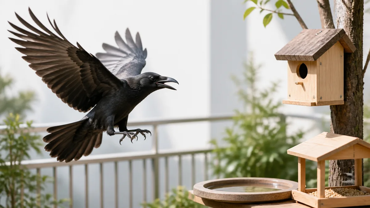 カラスが嫌がるものは4つのタイプに分かれるの解説画像