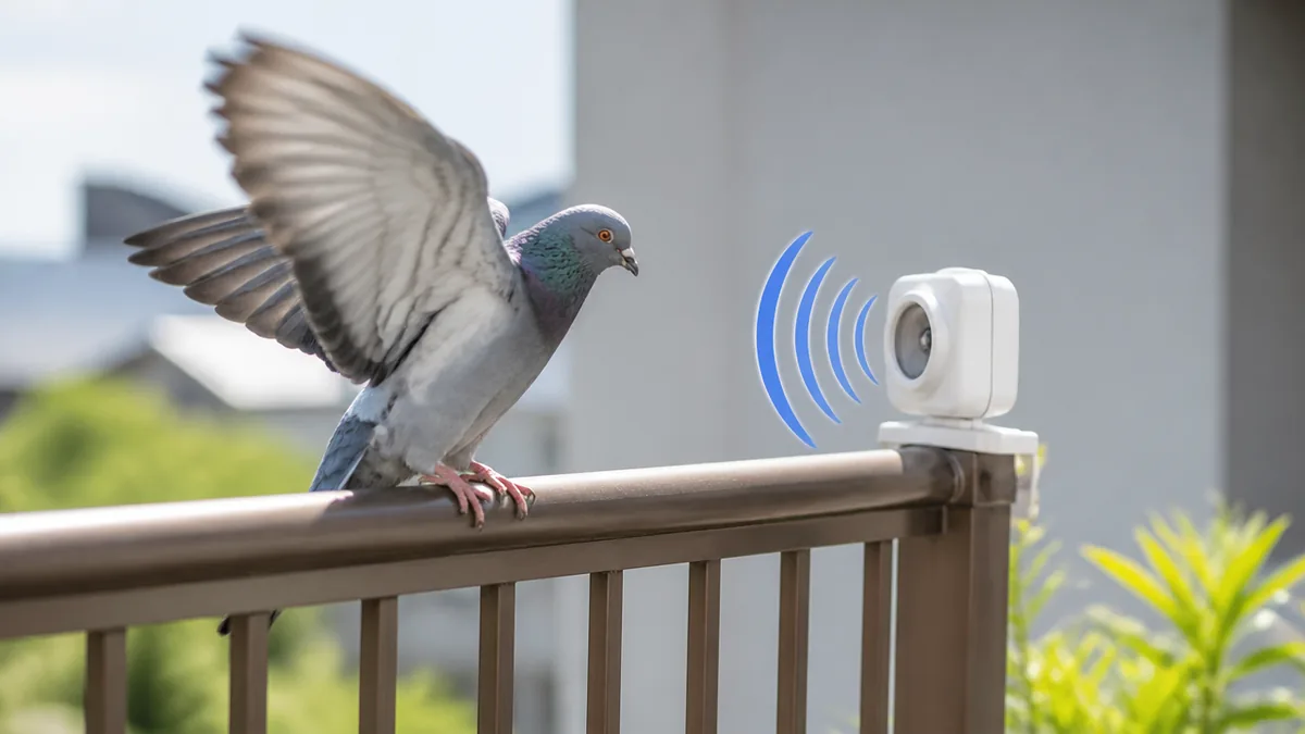 鳩を音で撃退できる？答えは「効くのは最初の数日だけ」の解説画像