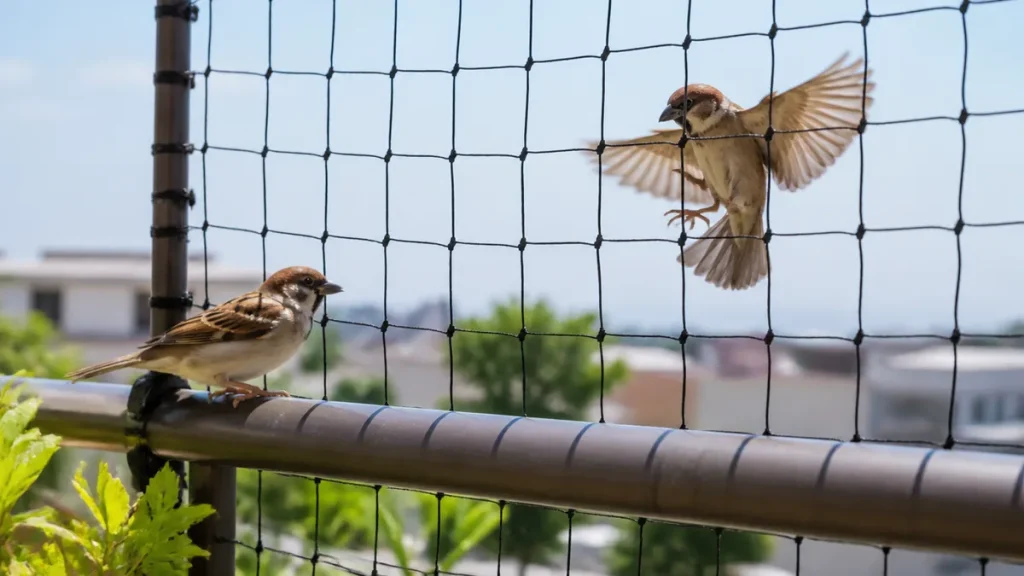 ベランダの鳥よけは100均のネットが最優先｜110円で効く順番と選び方のアイキャッチ画像