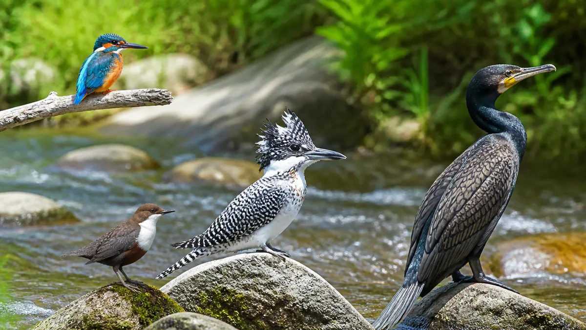 「川鳥」とは何を指す言葉?図鑑に載っていない総称の正体の解説画像