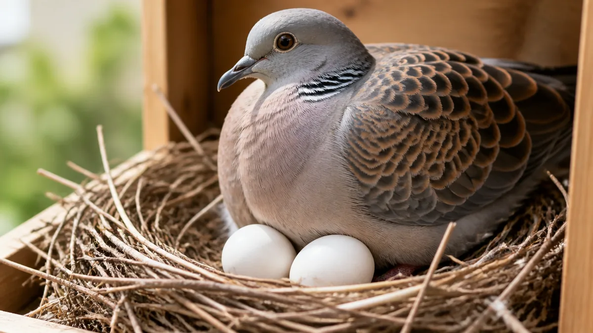 鳩の卵は何日で孵化する?種類別の日数を先にの解説画像