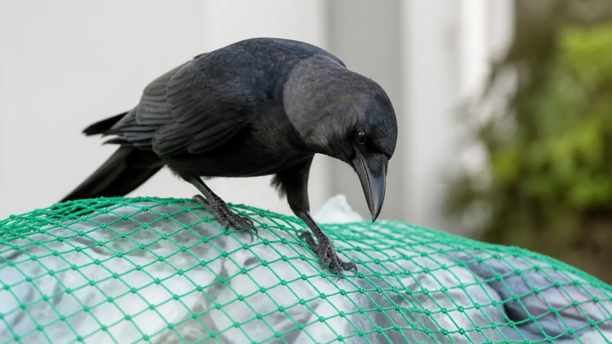 カラス避けが効かない家に共通する、たったひとつの誤解の解説画像
