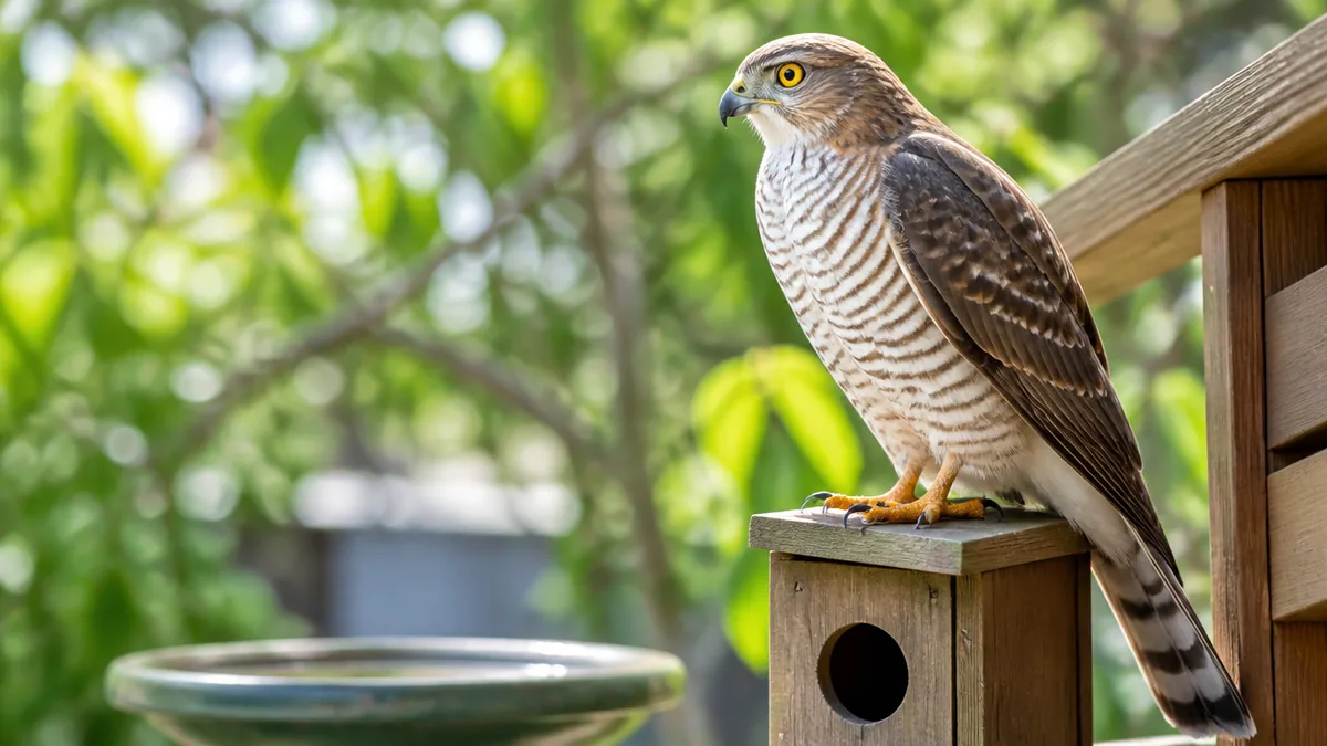 鷹とはどんな鳥?ワシとの境目は分類ではなく大きさにあるの解説画像