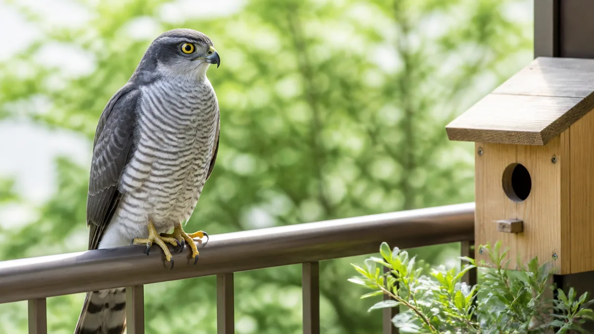 オオタカはもう森だけの鳥ではないの解説画像