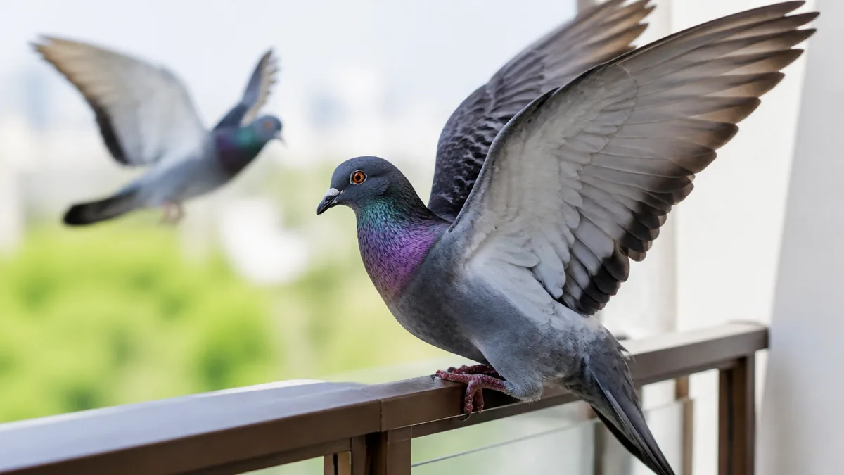 鳩を追い払う方法で最初につまずく「追い払っても戻る」の正体の解説画像