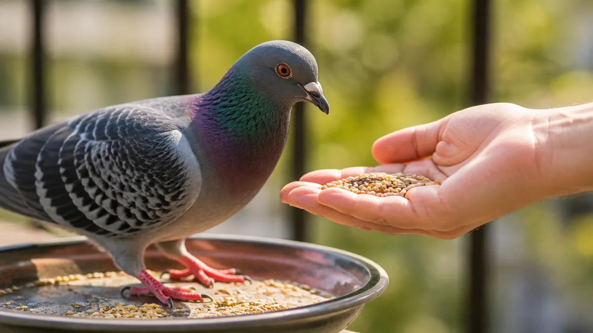 鳩に餌をあげても大丈夫？まず押さえたい答えの解説画像