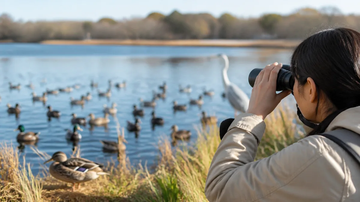 水鳥の観察はいつがいい？季節と場所の選び方の解説画像